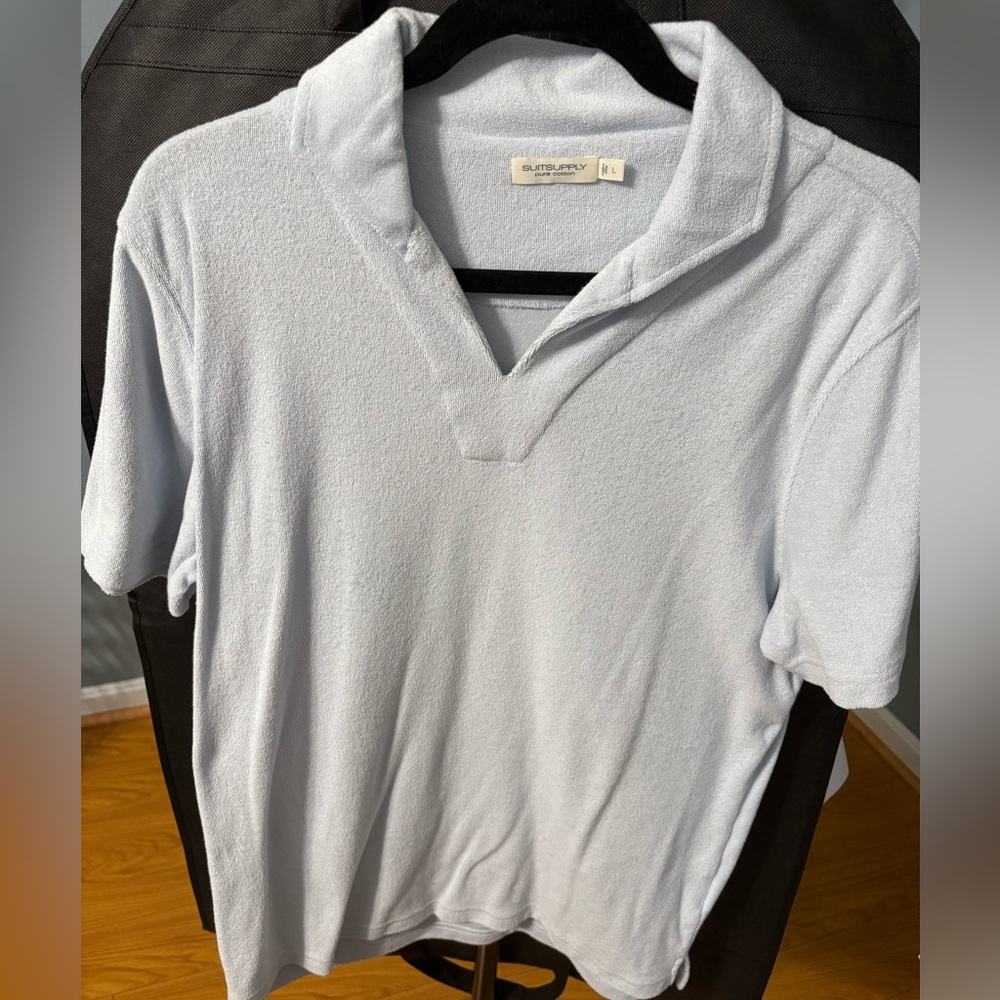 Suitsupply Toweling Polo Shirt